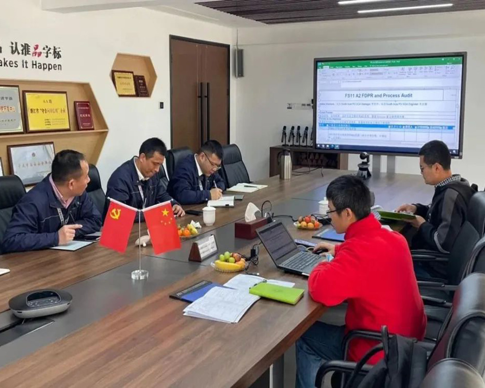 佛山法雷奧審核組蒞臨我司開展項目現(xiàn)場審核(圖1)